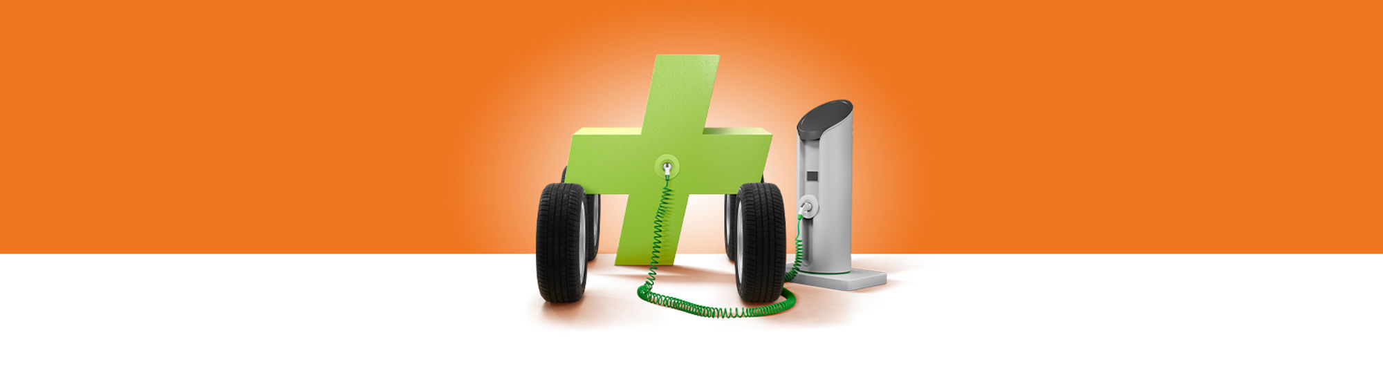 E+ Ladestander Top Banner