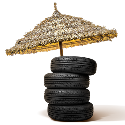 Dæk Parasol 500X500