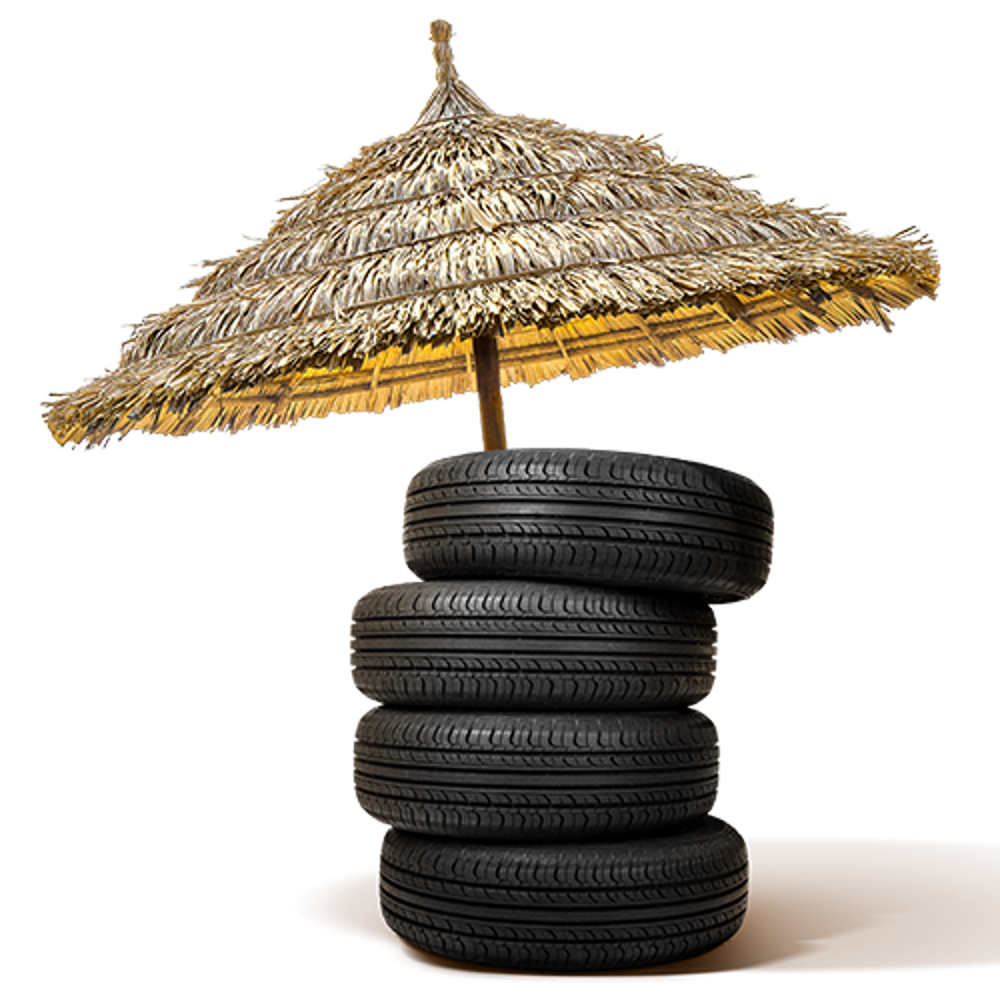 Dæk Parasol 500X500