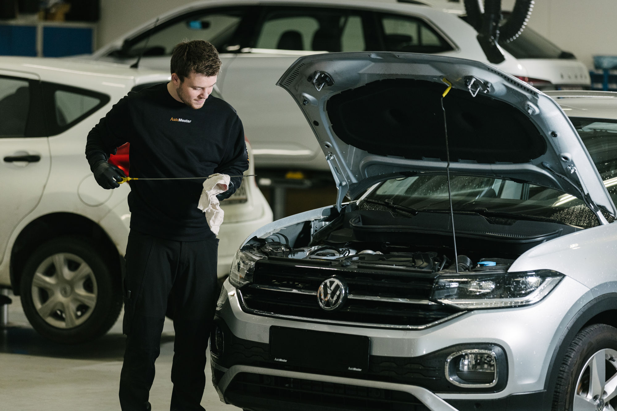 Kontrol Af Oliestand 3 AM